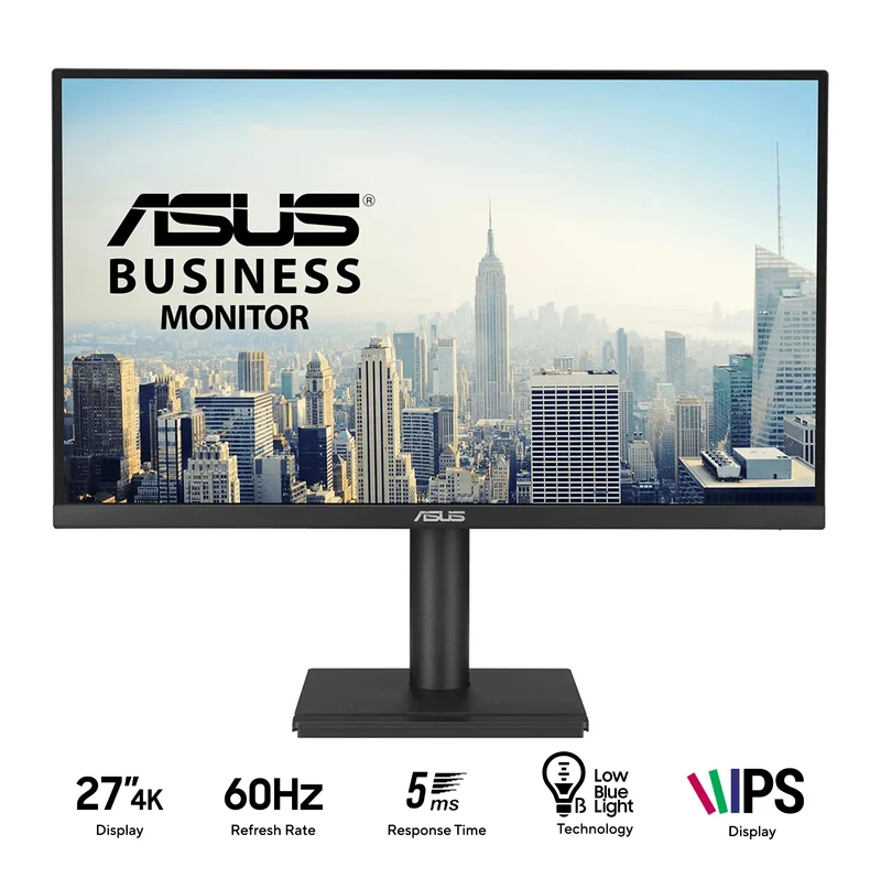 Asus VA27UCPS 27" 4K UHD (3840x2160) 60Hz 5ms GTG IPS Business Monitor