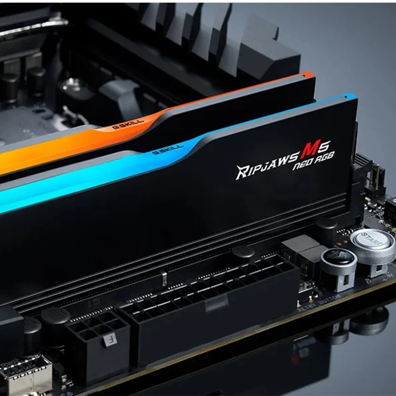 G.Skill Ripjaws M5 RGB 48GB (2x24GB) DDR5 6000 MT/s CL30-36-36-96 1.35V AMD EXPO Desktop Memory (F5-6000J3036F24GX2-RM5NRK)