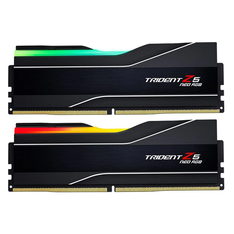 G.Skill trident Z5 Neo RGB 96GB (2x48GB) DDR5 6000 MT/s CL28-36-36-96 1.35V AMD EXPO Desktop Memory (F5-6000J2836F48GX2-TZ5NR)