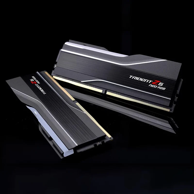 G.Skill trident Z5 Neo RGB 96GB (2x48GB) DDR5 6000 MT/s CL28-36-36-96 1.35V AMD EXPO Desktop Memory (F5-6000J2836F48GX2-TZ5NR)