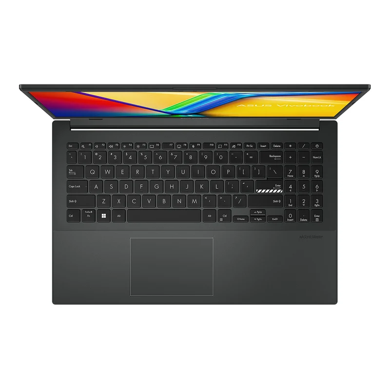 Asus Vivobook Go 15 E1504FA-NJ1527W Laptop (Mixed Black) | 15.6" FHD (1920x1080) | Ryzen 3 7320U | 8GB RAM | 512GB SSD | AMD Radeon Graphics | Windows 11 Home + Asus AP4600 Backpack