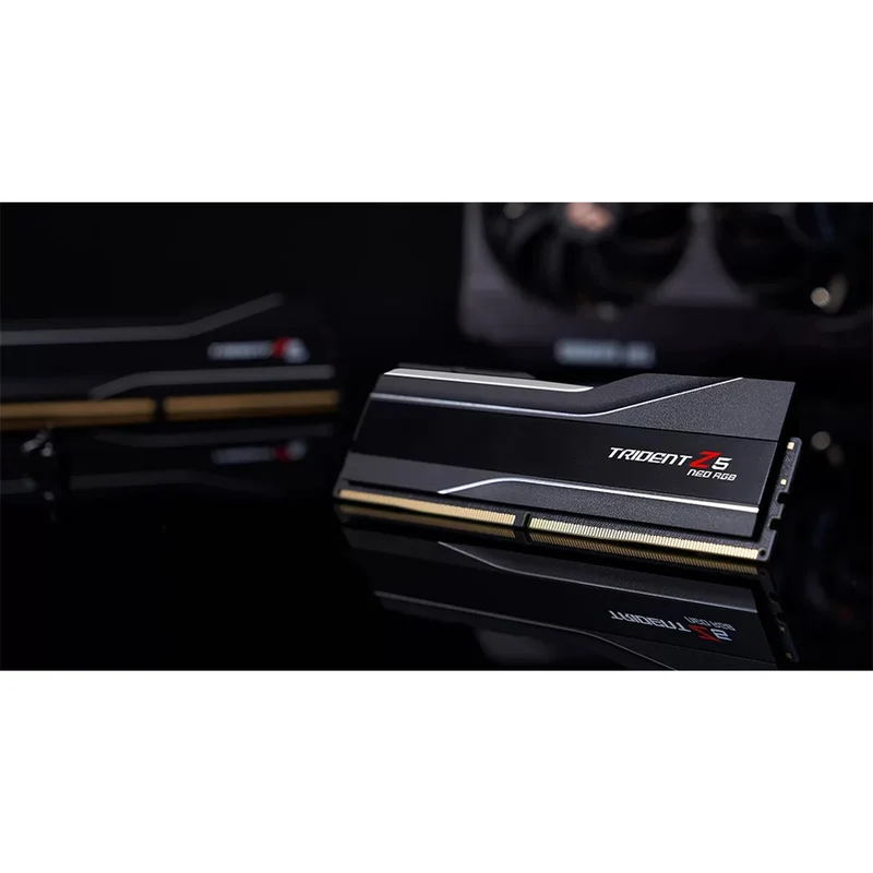 G.Skill Trident Z5 Neo RGB 64GB (2x32GB) DDR5 6000 MT/s CL30-36-36-96 1.40V Gaming Desktop Memory (Matte Black) (F5-6000J3036G32GX2-TZ5NR)