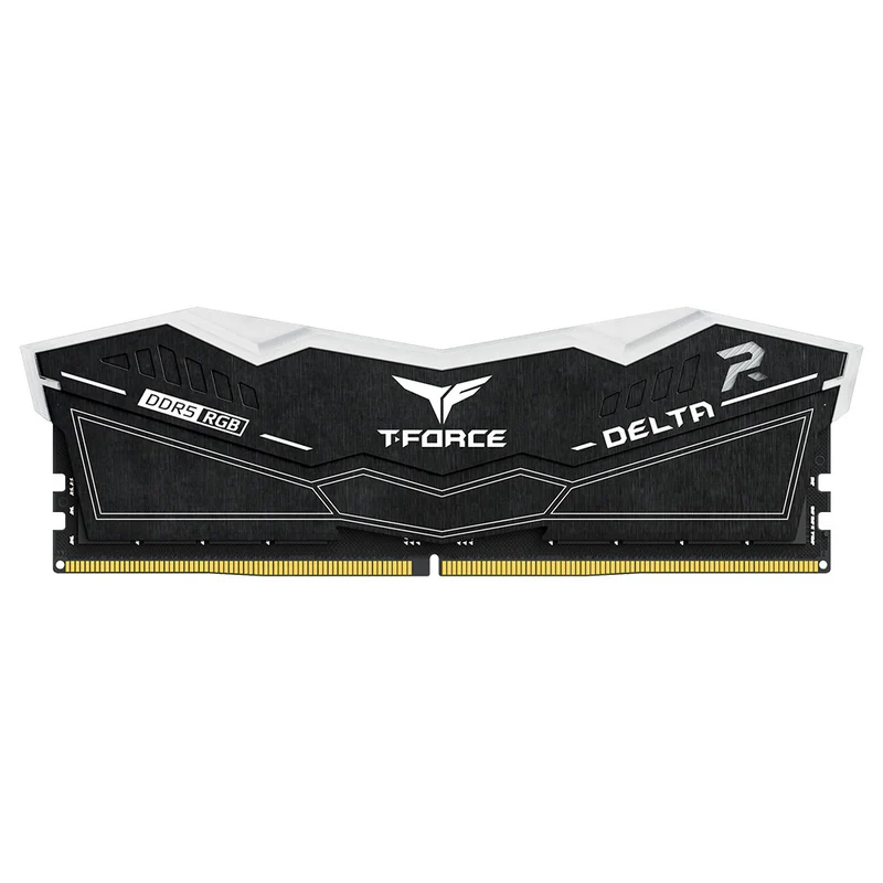 TeamGroup T-Force Delta RGB DDR5 32GB (2x16GB) 7600MHz CL36-46-46-84 1.4V Gaming Desktop Memory (Black) (FF3D532G7600HC36DDC01)