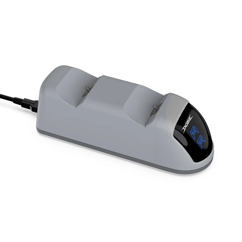 Dobe Dualsense Controller Charging Dock for PS5 (Grey) TP5-0515
