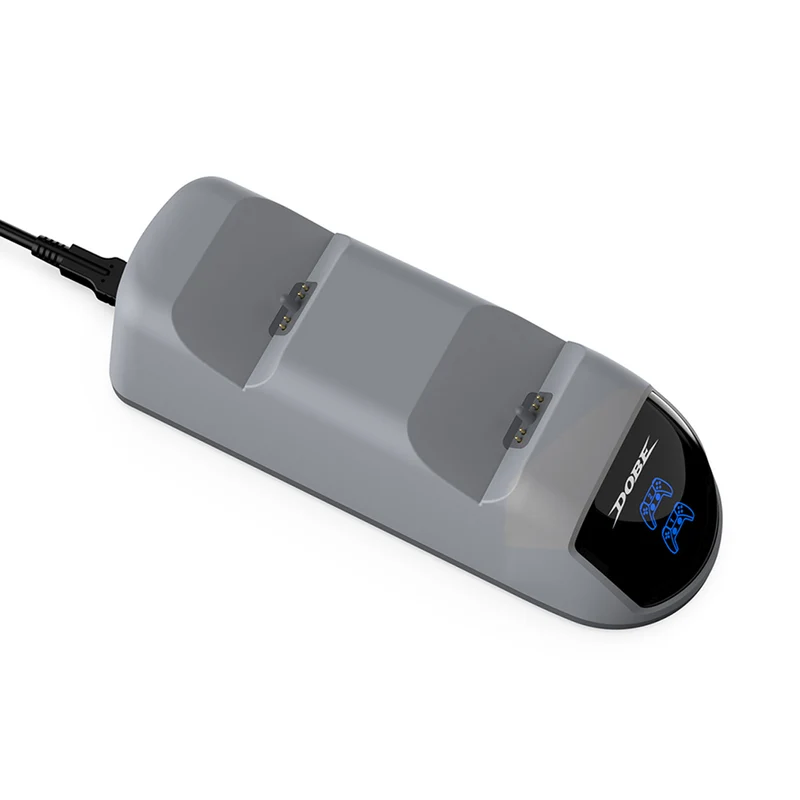 Dobe Dualsense Controller Charging Dock for PS5 (Grey) TP5-0515