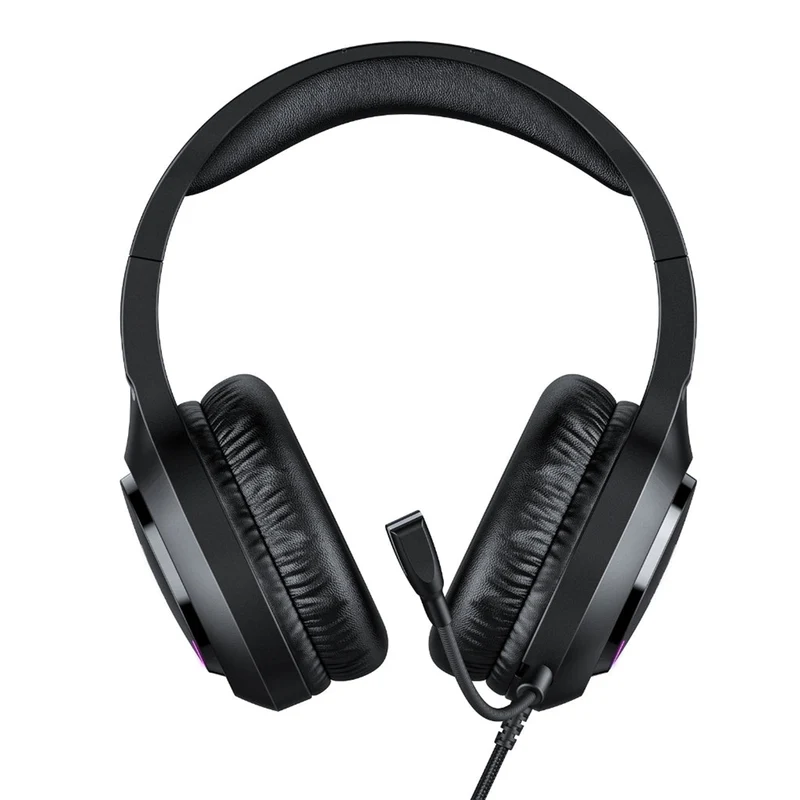 Onikuma X31 RGB Wired Gaming Headset with Noise Cancelling Microphone (Black)