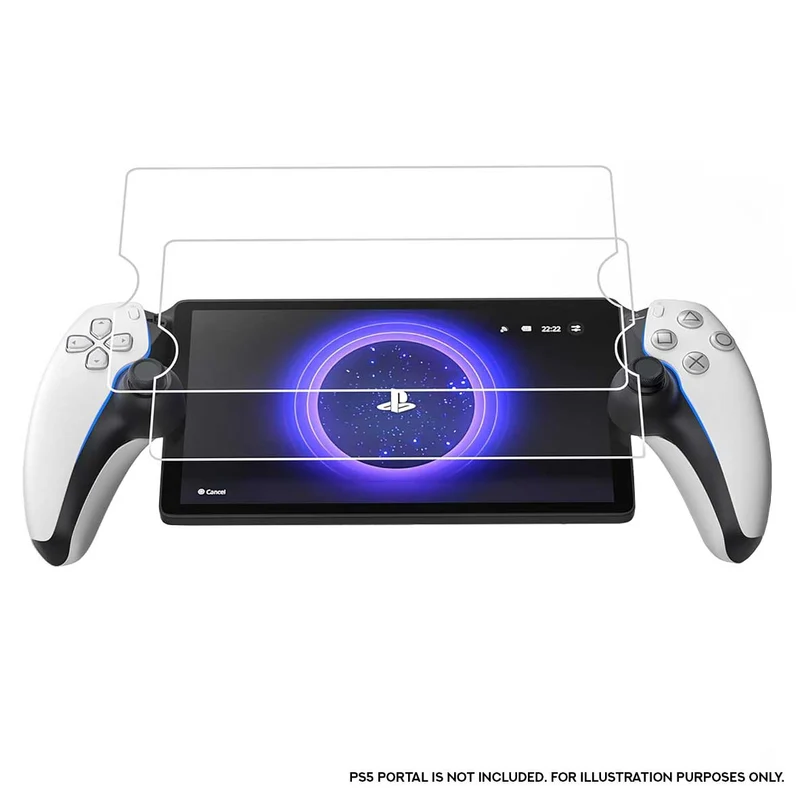 JSAUX Ultra Clear Tempered Glass Screen Protector for PS5 Portal 2-Pack (GP0121)