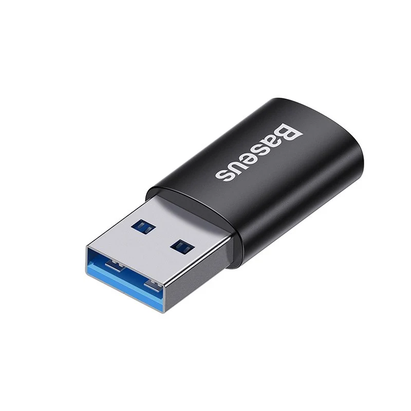 Baseus Ingenuity Series Mini OTG Adapter USB3.1 to Type-C (Black) (ZJJQ000101)