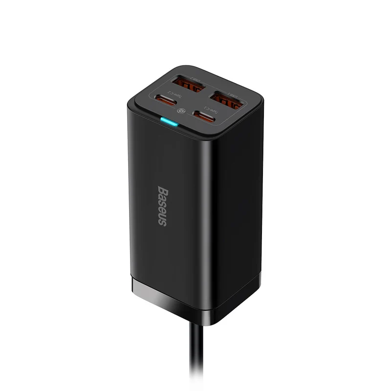 Baseus GaN3 Pro Desktop Fast Charger 2C+2U 100W US (Black) (CCGP000201)