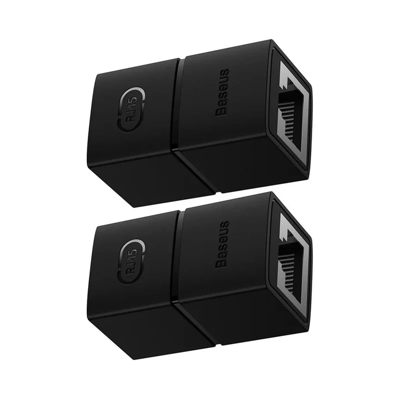 Baseus AirJoy Series Network Cable Connector 2-Pack (Cluster Black) (B00131100111-00)