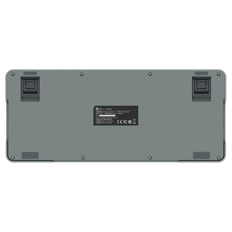 E-Yooso HZ-82 RGB 82-Keys Wired Mechanical Keyboard Gradient Grey (Magnetic Switch)