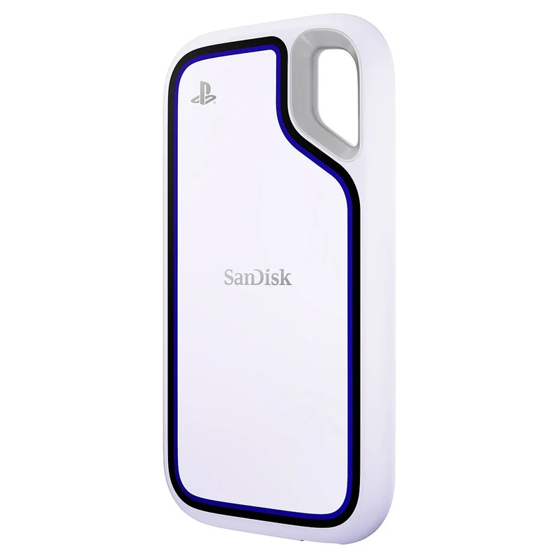 Sandisk Extreme USB 3.2 Gen 2 Up to 1050MB/s Portable SSD For PS5 (White) (1TB, 2TB)