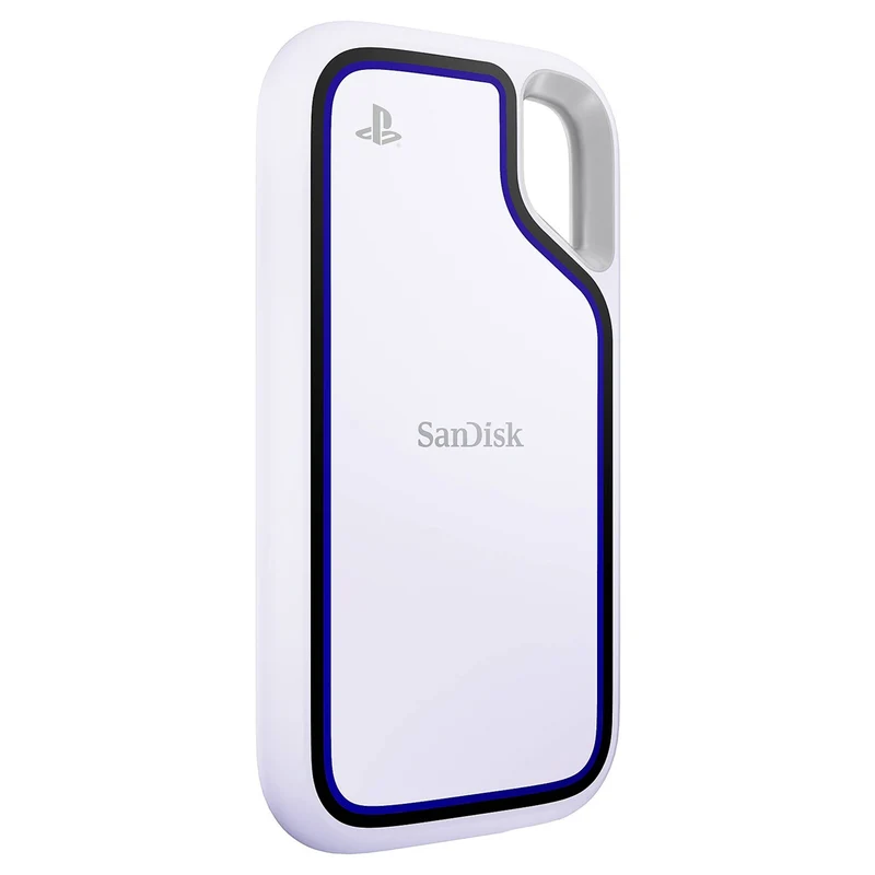 Sandisk Extreme USB 3.2 Gen 2 Up to 1050MB/s Portable SSD For PS5 (White) (1TB, 2TB)