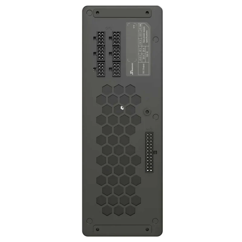 Seasonic Syncro Q704 Aluminum Mid Tower PC Case + DGC-750 750W 80+ Gold Power Supply (SSR-750FA2)