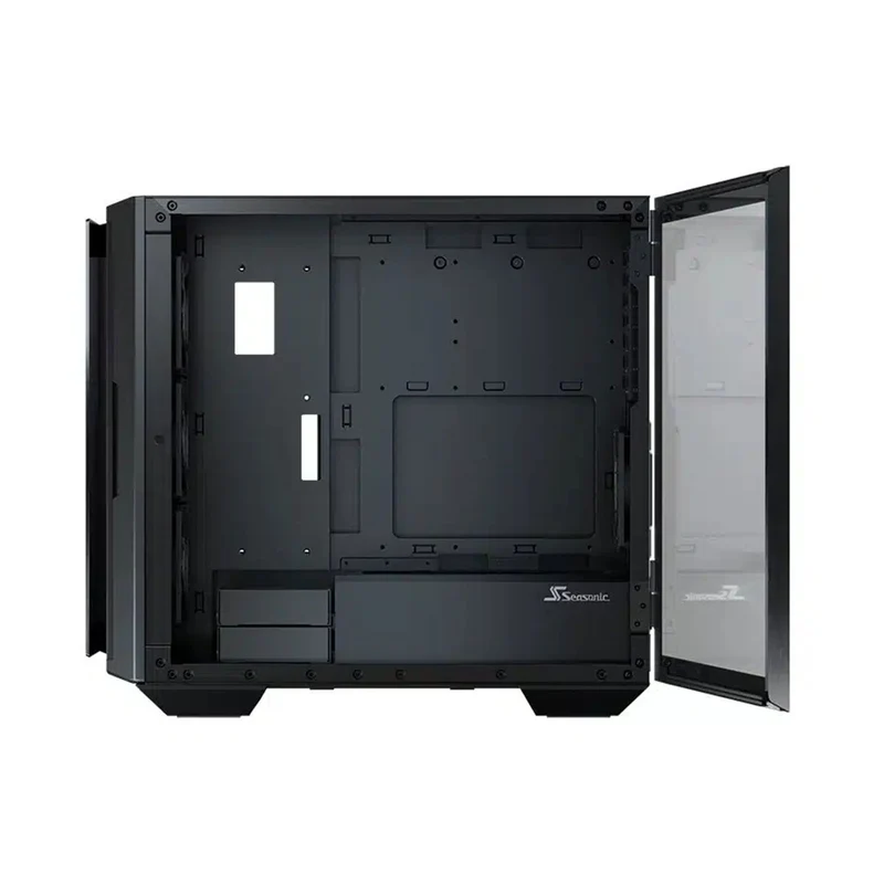Seasonic Syncro Q704 Aluminum Mid Tower PC Case + DGC-750 750W 80+ Gold Power Supply (SSR-750FA2)
