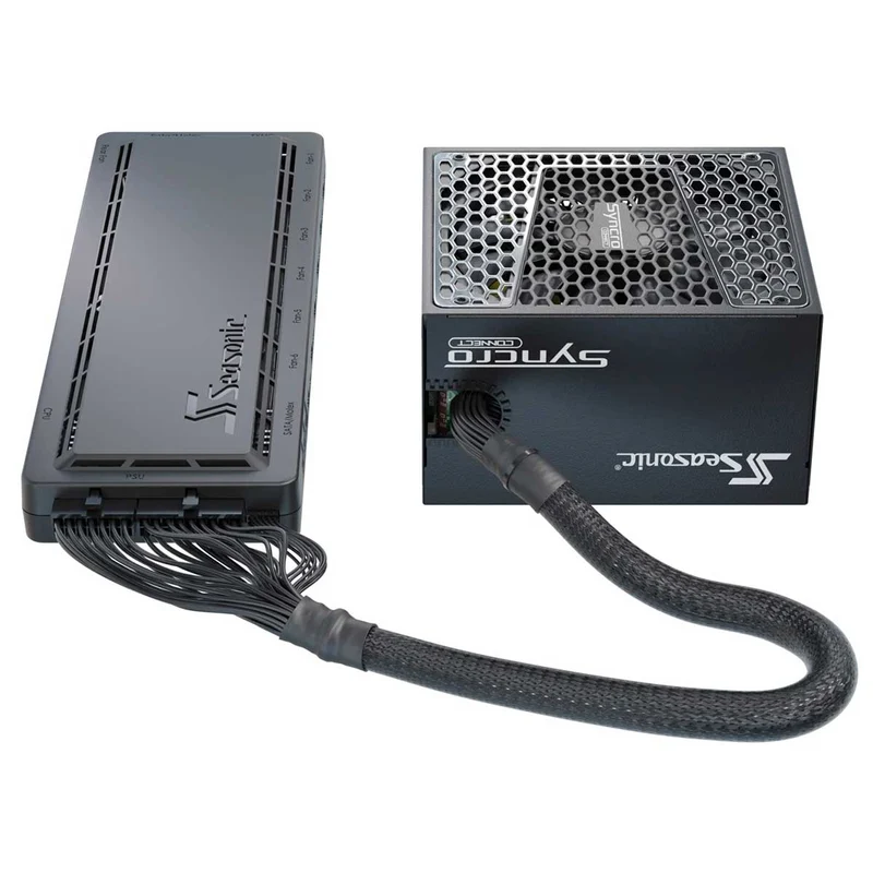 Seasonic Syncro Q704 Aluminum Mid Tower PC Case + DGC-750 750W 80+ Gold Power Supply (SSR-750FA2)