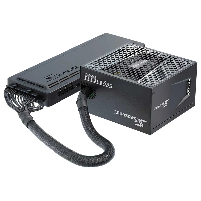 Seasonic Syncro Q704 Aluminum Mid Tower PC Case + DGC-750 750W 80+ Gold Power Supply (SSR-750FA2)