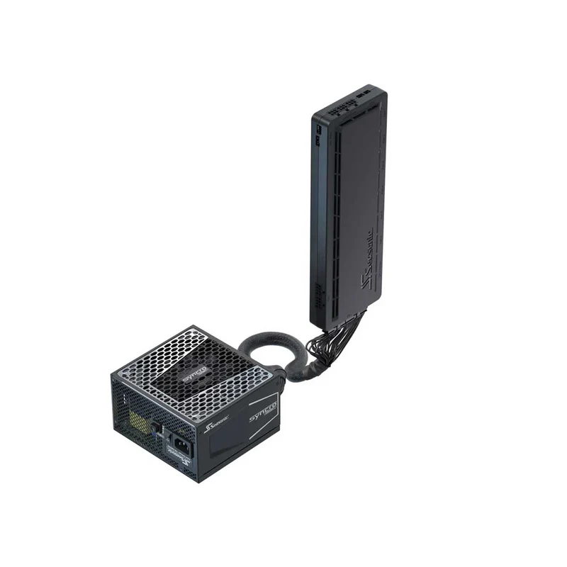 Seasonic Syncro Q704 Aluminum Mid Tower PC Case + DGC-750 750W 80+ Gold Power Supply (SSR-750FA2)