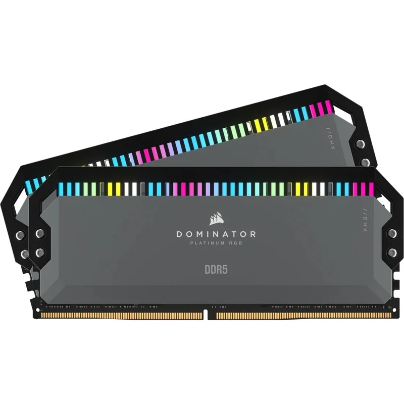 Corsair Dominator Platinum RGB 32GB (2x16GB) DDR5 DRAM 6000MT/s CL30 AMD EXPO & Intel XMP Memory Kit (CMT32GX5M2B6000Z30K)