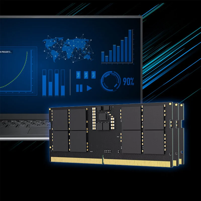 Lexar 8GB DDR5 5600MHz CL46 SODIMM Laptop Memory (LD5S08G56C46ST-BGS)