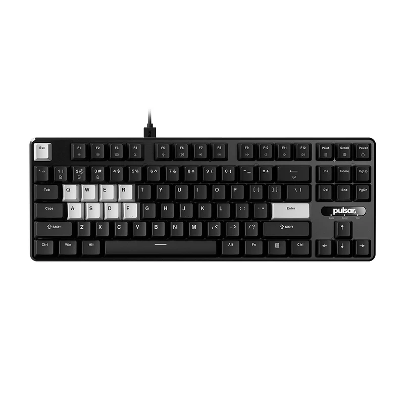Pulsar PCMK 2 HE TKL ANSI Hall Effect Magnetic Gaming Keyboard (Black) (PCMK2HE801B)
