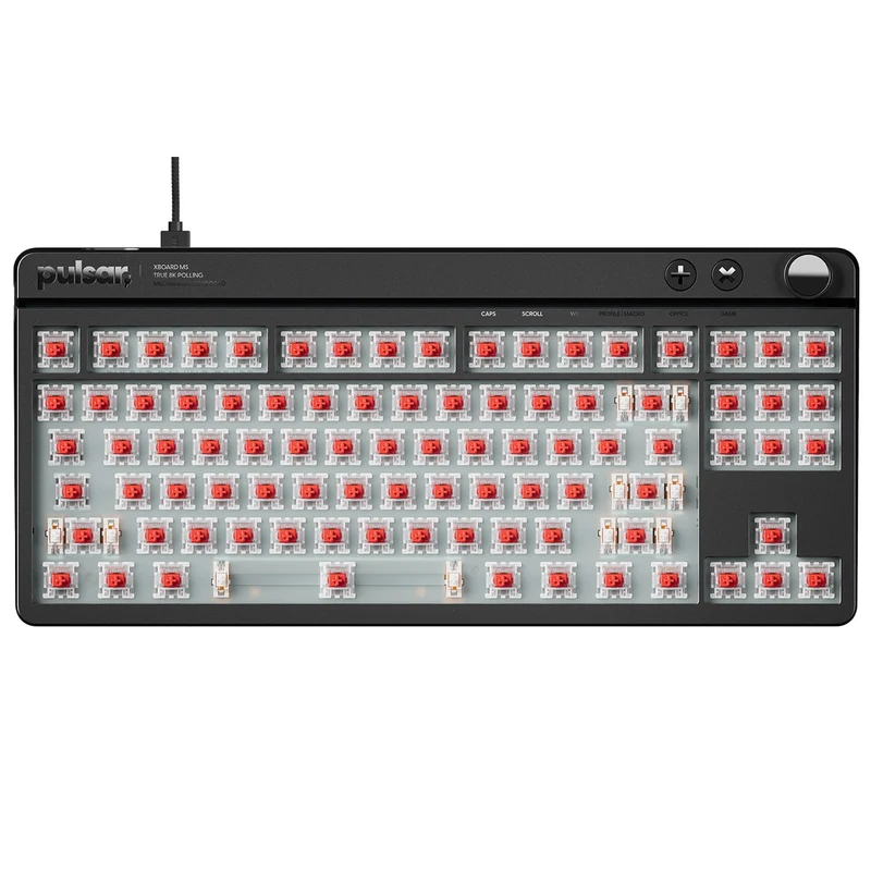 Pulsar XBOARD MS TKL ANSI Mechanical Gaming Keyboard (Black) (XBMS01)