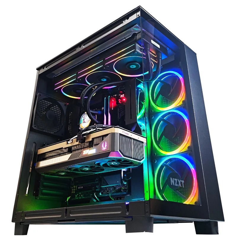 Ultra H9 Elite Premium Black Desktop Gaming PC | AMD Ryzen 7 9800X3D | 64GB RAM | 4TB SSD | RTX 5080 | Windows 11 Pro