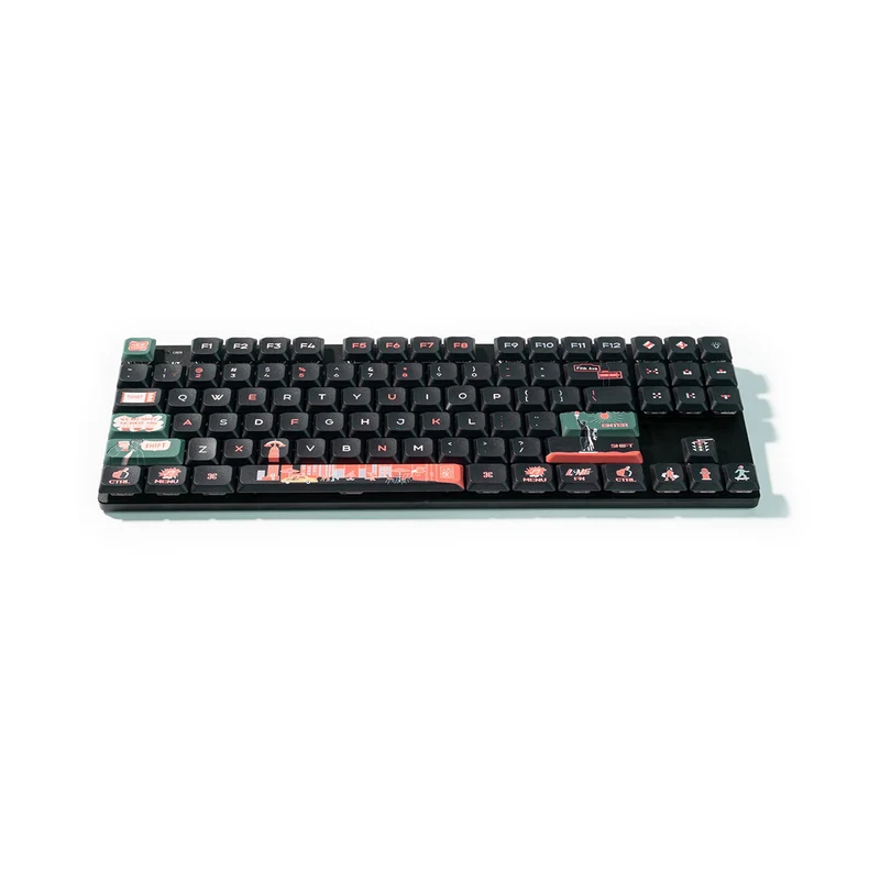 Keychron Low Profile LSA Dye-Sub PBT Full Set 133 Keys Keycap Set (New York) (PBT-71)
