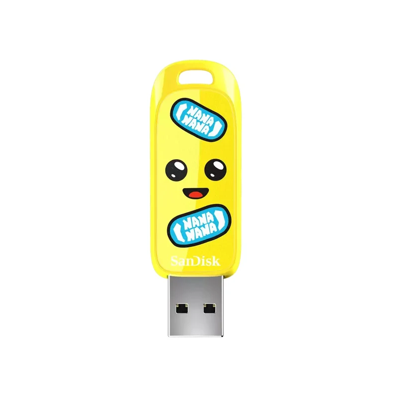 SanDisk Fortnite USB 3.2 Gen 1 Up to 130MB/s Read USB Flash Drive - Peely Edition (64GB, 128GB, 1TB)