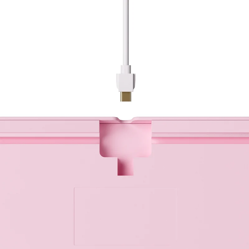 Akko x MonsGeek MG108B Rainbow Marshmallows Multi-Mode RGB Hot-Swappable Mechanical Keyboard (Akko V3 Piano Pro Switch, Akko Creamy Cyan Switch)