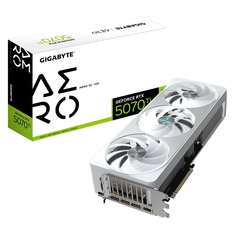 Gigabyte GeForce RTX 5070 Ti Aero OC 16GB GDDR7 Graphics Card