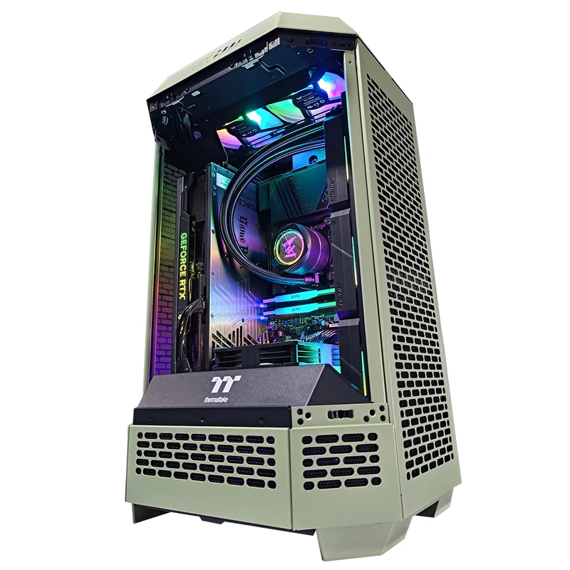 Ultra Tower 300 Matcha Green Desktop Gaming PC | Intel i9 14900 | 64GB RAM | 2TB SSD | RTX 4080 | Windows 11 Pro