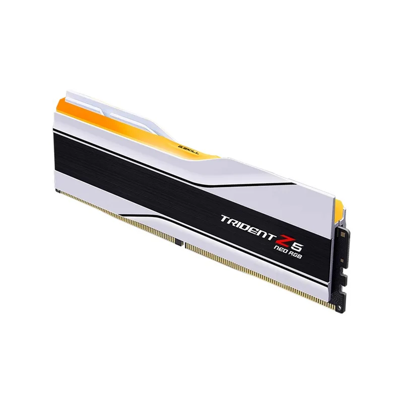 G.Skill Trident Z5 Neo RGB 32GB (2x16GB) DDR5 6400 MT/s CL32-39-39-102 1.40V AMD EXPO Desktop Memory (Matte White) (F5-6400J3239G16GX2-TZ5NRW)
