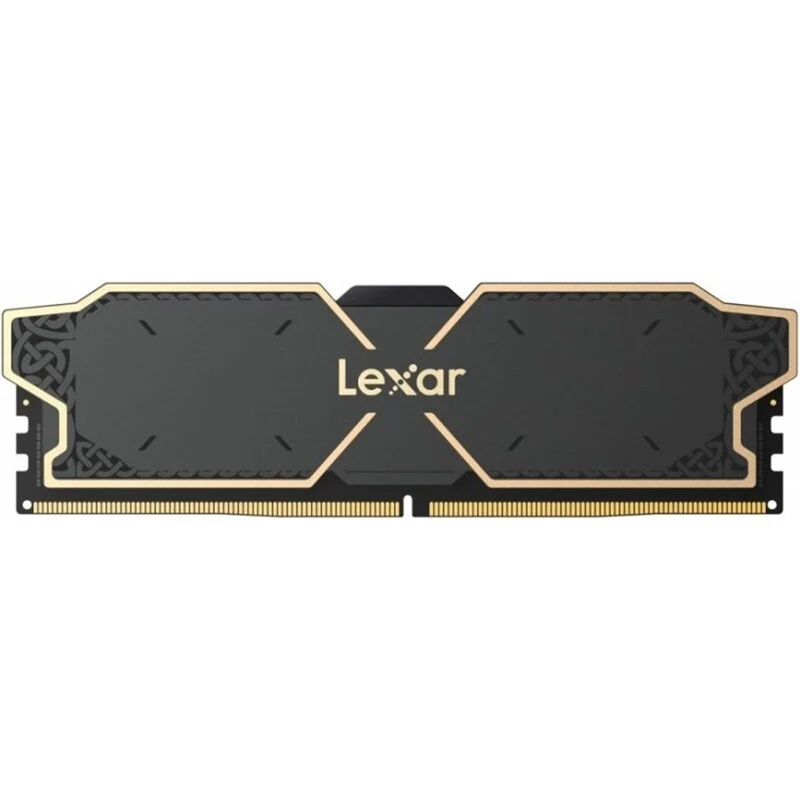 Lexar Thor 32GB Kit (2X16GB) DDR5 OC 6000MHz CL38 AMD EXPO & Intel XMP Desktop Memory (Black) (LD5U16G60C38LG-RGD)