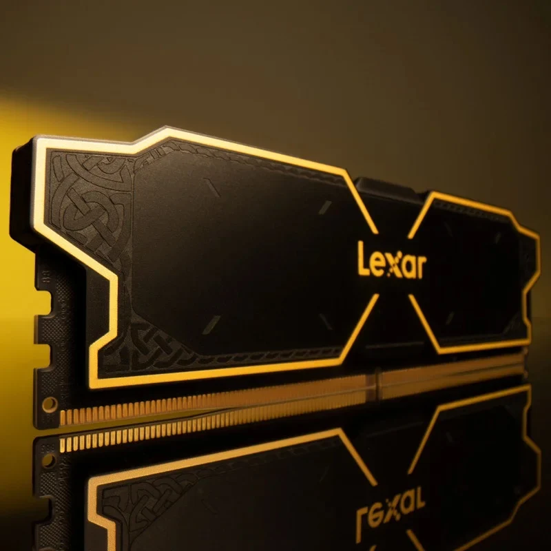 Lexar Thor 32GB Kit (2X16GB) DDR5 OC 6000MHz CL38 AMD EXPO & Intel XMP Desktop Memory (Black) (LD5U16G60C38LG-RGD)