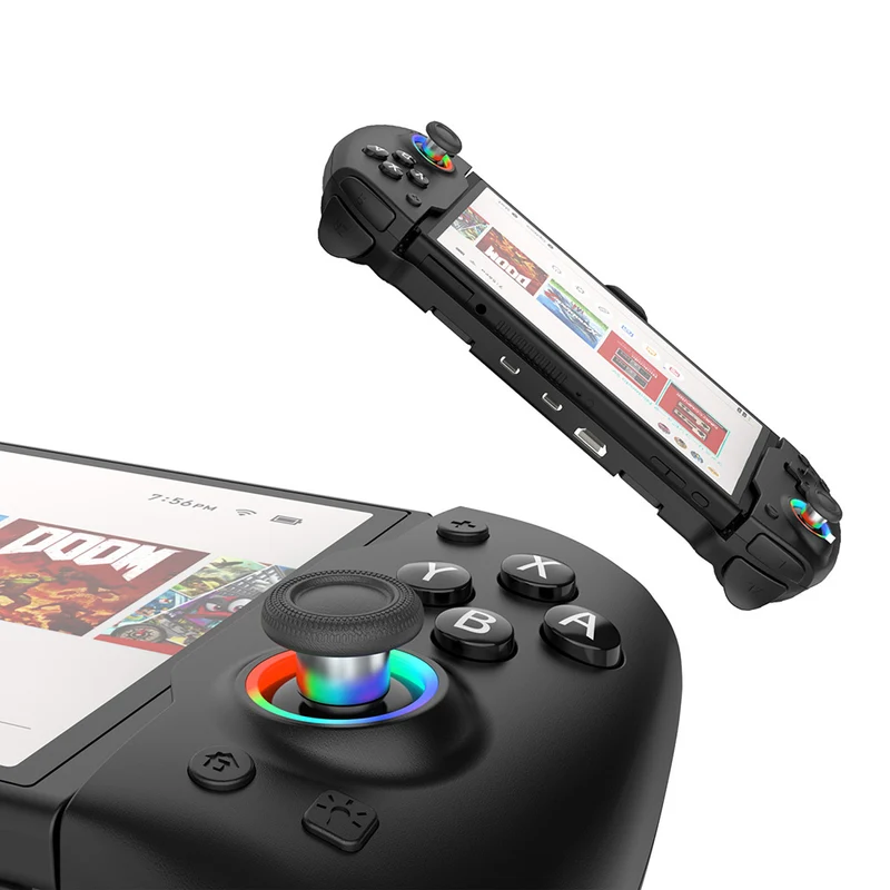 Dobe Eggshell Controller 3 for Nintendo Switch / Nintendo Switch OLED (Black) TNS-3161