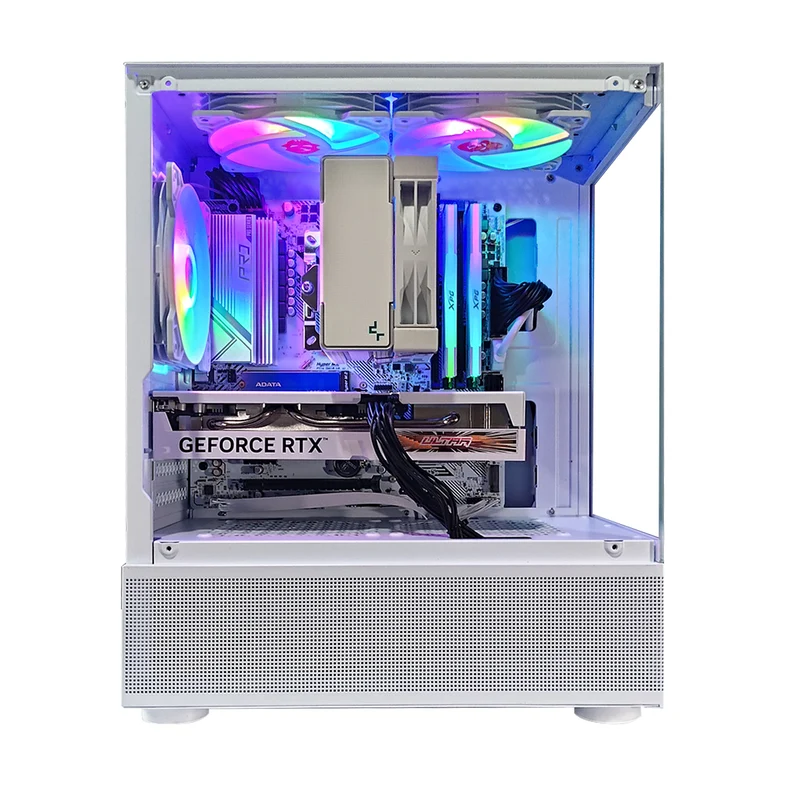 Alpha Reyna White Desktop Gaming PC | AMD Ryzen 5 5500 | 16GB RAM | 512GB SSD | RTX 4060 | Windows 11 Pro
