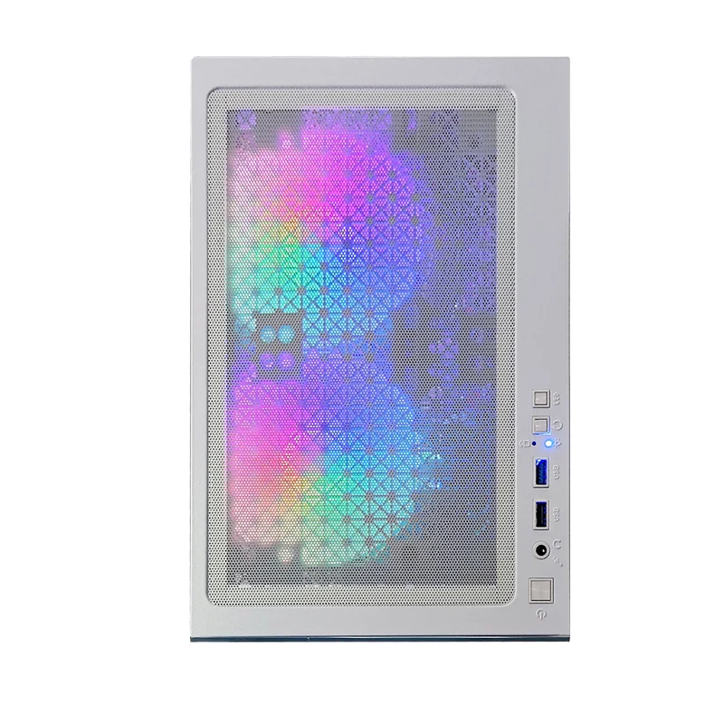 Alpha Reyna White Desktop Gaming PC | AMD Ryzen 5 5500 | 16GB RAM | 512GB SSD | RTX 4060 | Windows 11 Pro