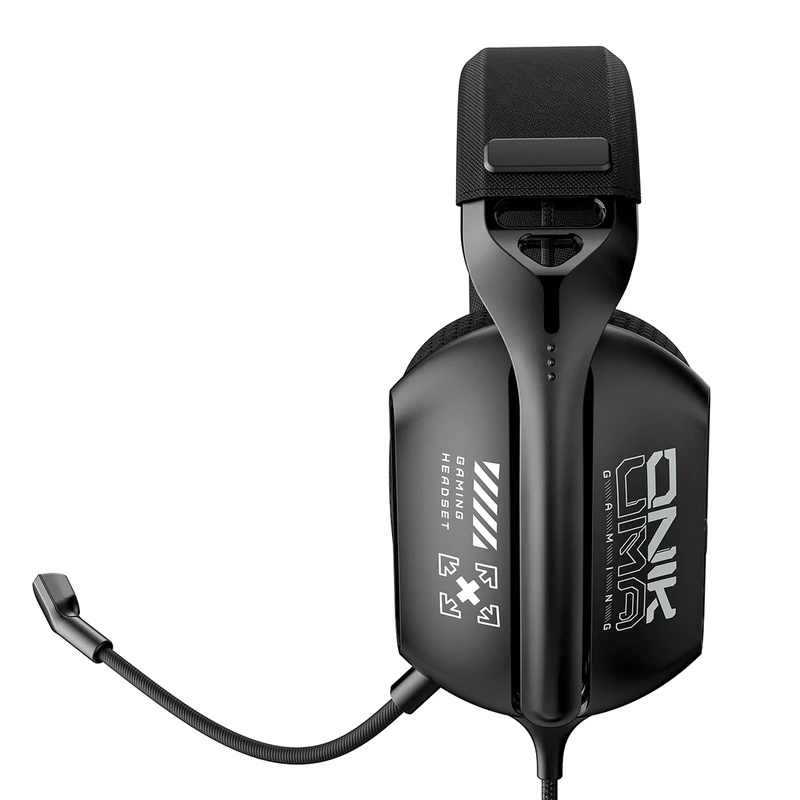 Onikuma X12 RGB Wired Gaming Headset with Noise Cancelling Microphone (Black)