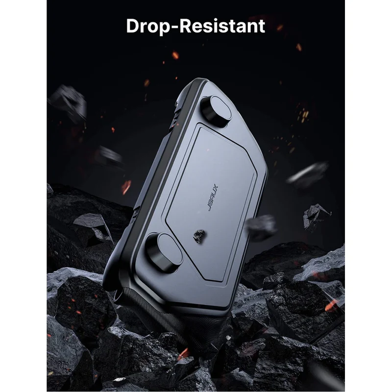 JSAUX ModCase for Steam Deck/ Steam Deck OLED (Black) (PC0104) (Basic Set, Cooler Kit, Hub Kit, Power Bank Kit)