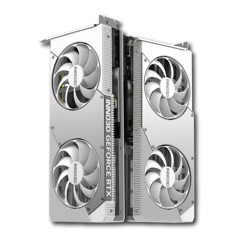 INNO3D GeForce RTX 5070 Twin X2 OC 12GB GDDR7 Graphics Card (White) (N50702-12D7X-195064W)