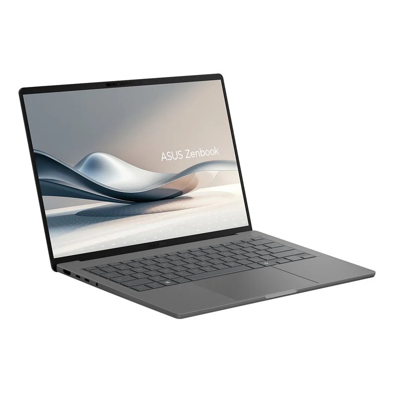 Asus Zenbook 14 UX3407QA-SB397WSM Laptop (Iceland Gray) | 14 WUXGA | Snapdragon X X1 26 100 | 16GB RAM | 512GB SSD | Qualcomm Adreno | Windows 11 home | Microsoft Office Home 2024 + Microsoft 365 Basic | Asus AP4600 Backpack