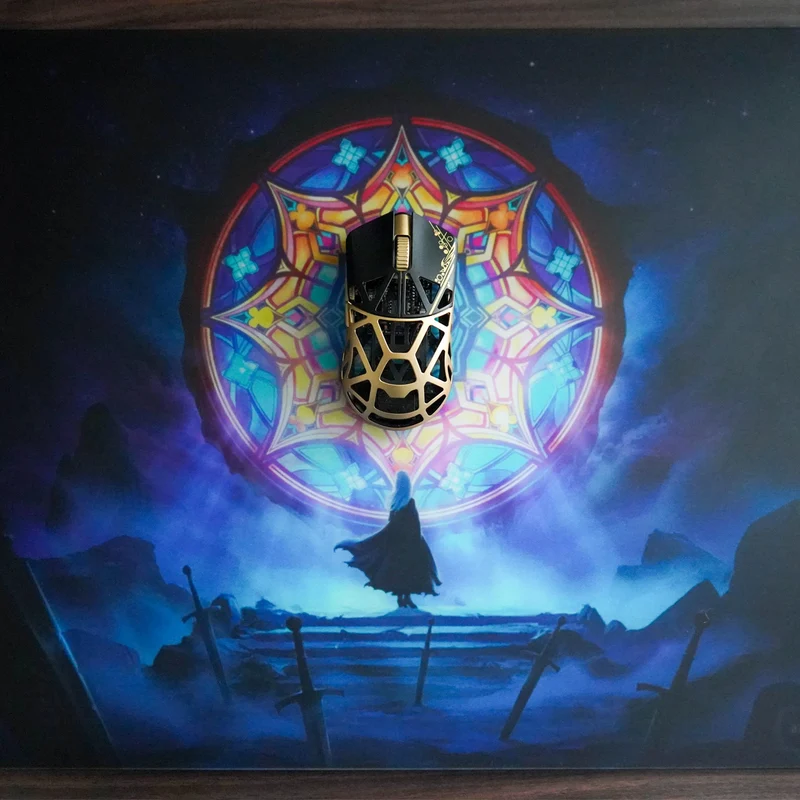 Lock On Harut Glass Mousepad
