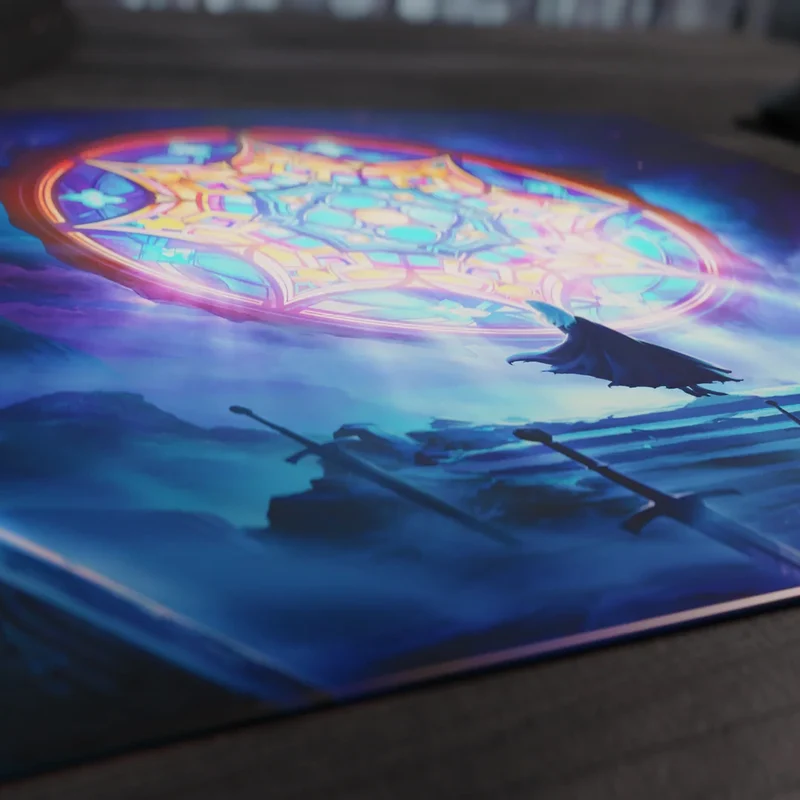 Lock On Harut Glass Mousepad