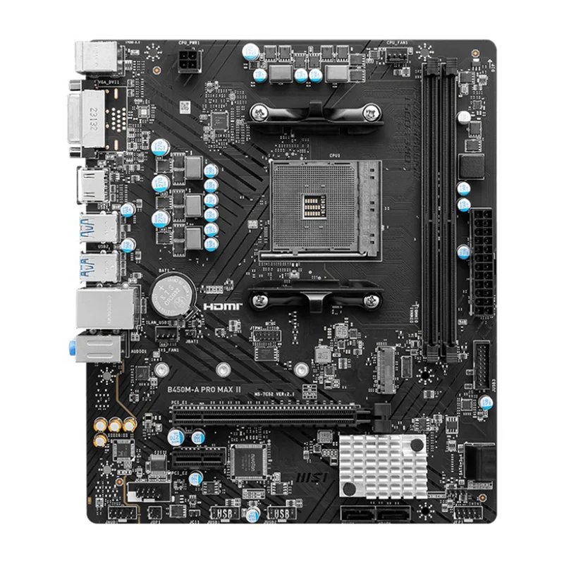 MSI B450M-A Pro Max II AM4 AMD Motherboard