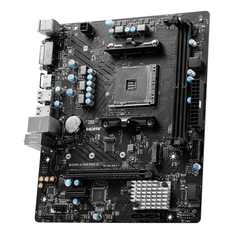 MSI B450M-A Pro Max II AM4 AMD Motherboard