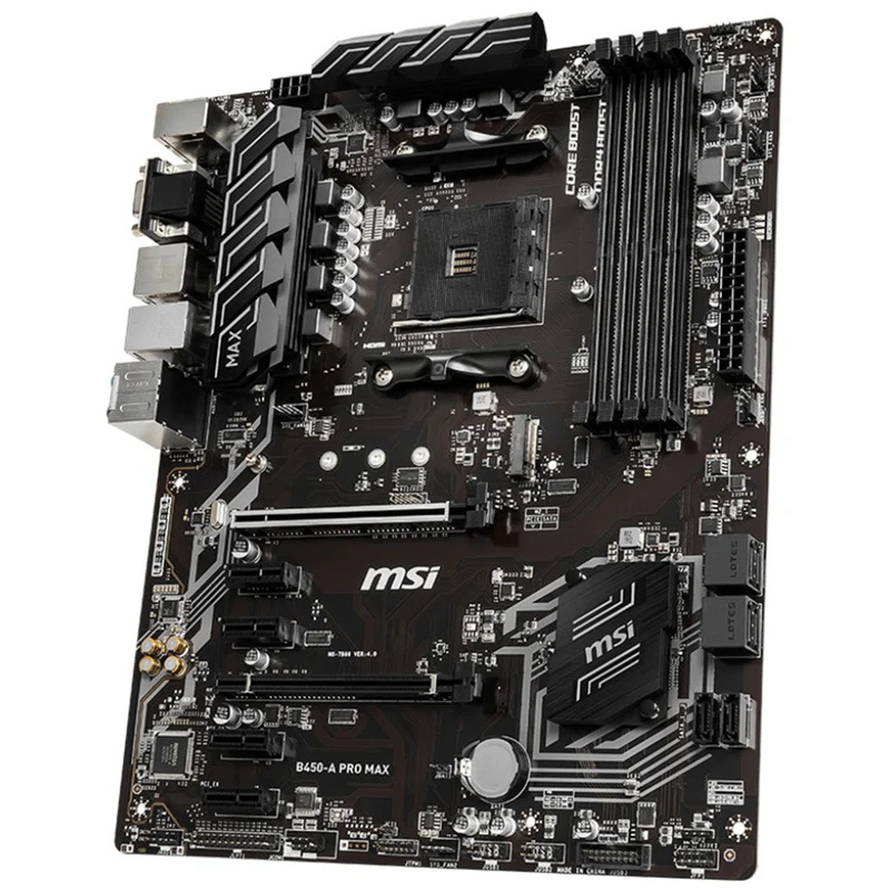 MSI B450-A Pro Max AM4 AMD Motherboard