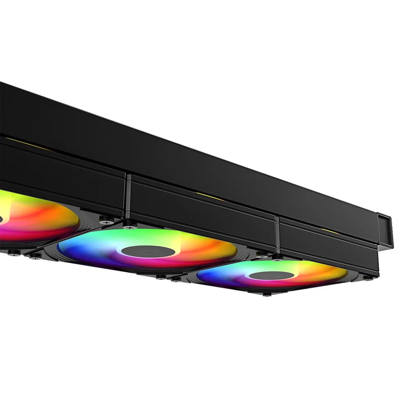 ID-Cooling FX360 INF 360mm AIO Liquid Cooler with Infinity Mirror Display (Black, White)