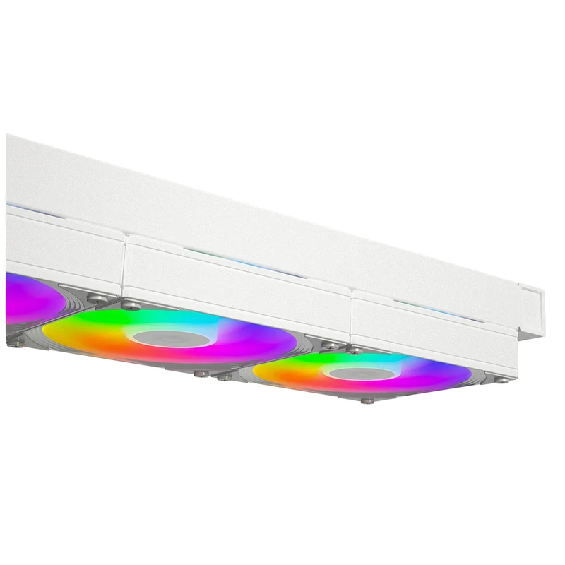 ID-Cooling FX360 INF 360mm AIO Liquid Cooler with Infinity Mirror Display (Black, White)