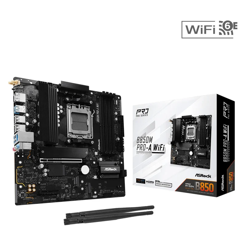 Asrock B850M PRO-A WiFi AMD Motherboard